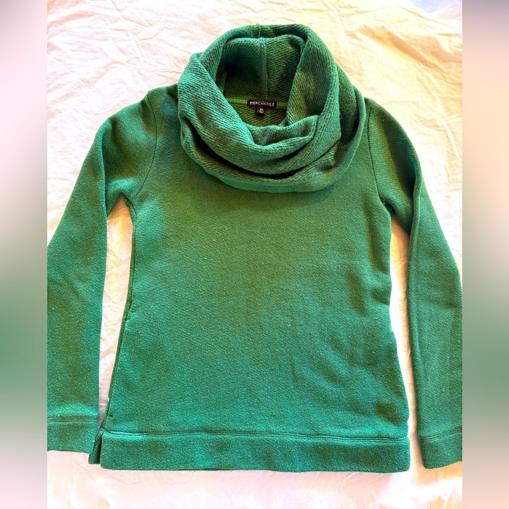 J. Crew Cowl Neck Sweatshirt XS